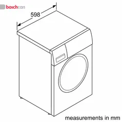 ماشین لباسشویی بوش مدل WGA142X0GC