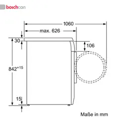 خشک کن بوش WTW84362