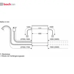 ماشین ظرفشویی توکار بوش مدل SBV4HCX48E