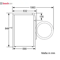 ماشین لباسشویی بوش مدل WAW325V0