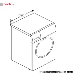 ماشین لباسشویی بوش مدل WAW32760ME