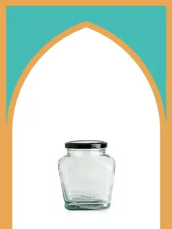 جار شیشه‌ای ماتیسا بزرگ با درب فلزی | 750 سی‌سی | بسته 24 تایی