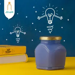 جار شیشه‌ای ماتیسا کوچک با درب فلزی | 350 سی‌سی | بسته 36 تایی