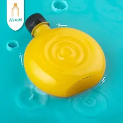 بطری پلاستیکی پت کتابی قطره با درب پلاستیکی | 350 سی‌سی | بسته 200 تایی