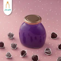 جار شیشه‌ای پریا بزرگ با درب فلزی | 500 سی‌سی | بسته 27 تایی