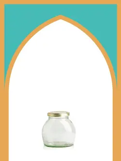 جار شیشه‌ای پریا کوچک با درب فلزی | 400 سی‌سی | بسته 36 تایی