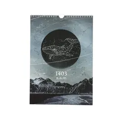 تقویم دیواری 1403 طرح نهنگ