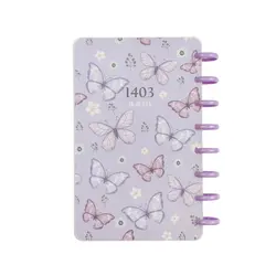 تقویم هفته شمار Discbound 1403 طرح پروانه ها