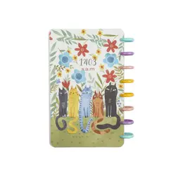 تقویم هفته شمار Discbound 1403 طرح گربه ها