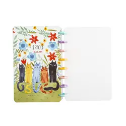 تقویم هفته شمار Discbound 1403 طرح گربه ها