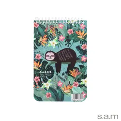 دفتر یادداشت با پرفراژ 10*15 سیم از 10 طرح 637