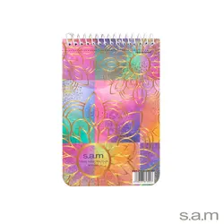 دفتر یادداشت با پرفراژ 10*15 سیم از 10 طرح 626
