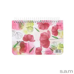 دفتر یادداشت با پرفراژ 10*15 سیم از 15 طرح 714