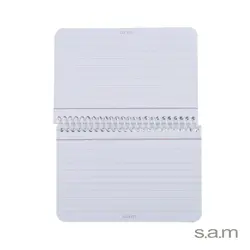 دفتر یادداشت با پرفراژ 10*15 سیم از 15 طرح 715