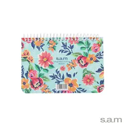 دفتر یادداشت با پرفراژ 10*15 سیم از 15 طرح 716