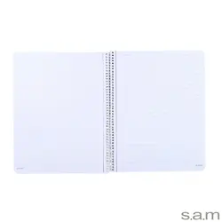 دفتر رحلی جلد سخت با پرفراژ طرح 526