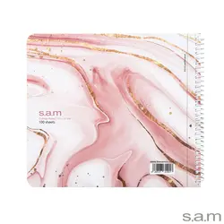 دفتر خشتی با پرفراژ و جداکننده طرح 534