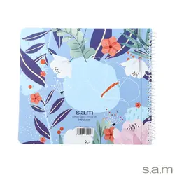 دفتر خشتی با پرفراژ و جداکننده طرح 535