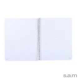 دفتر رحلی با پرفراژ و جدا کننده طرح 518