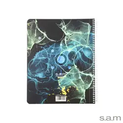 دفتر رحلی با پرفراژ و جدا کننده طرح 623