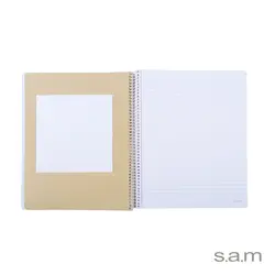 دفتر رحلی با پرفراژ و جدا کننده طرح 532