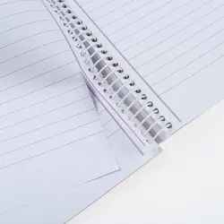 دفتر رحلی با پرفراژ و جداکننده طرح 148