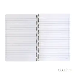 دفتر وزیری فانتزی طرح ماه و کاکتوس