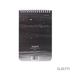 دفتر یادداشت با پرفراژ 10*15 سیم از 10 طرح 633