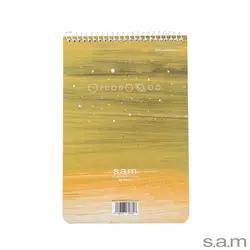 دفتر یادداشت با پرفراژ 22*15 طرح سیاره ها