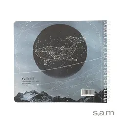 دفتر خشتی با پرفراژ و جداکننده طرح 884