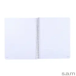 دفتر رحلی با پرفراژ و جدا کننده طرح 888