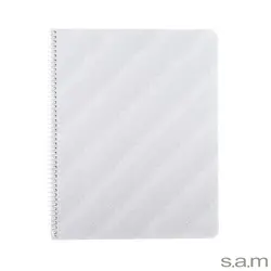 دفتر رحلی با پرفراژ و جدا کننده طرح 888