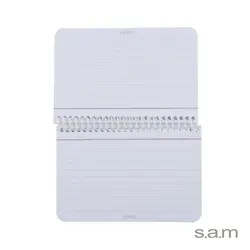 دفتر یادداشت با پرفراژ 10*15 سیم از 15طرح906