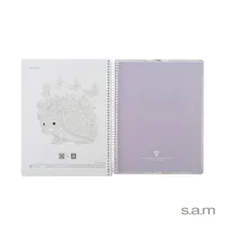 دفتر رحلی جلد سخت با پرفراژ طرح 945