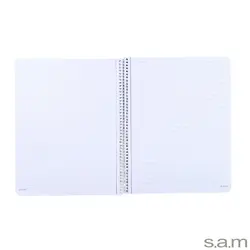 دفتر رحلی جلد سخت با پرفراژ طرح 945