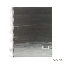 دفتر رحلی جلد سخت با پرفراژ طرح 947