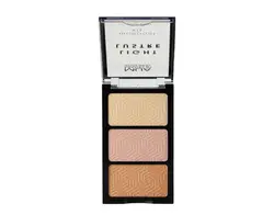 پالت هایلایتر برند MUA مدل Golden Kisses