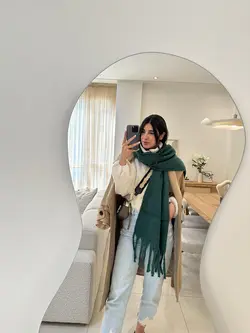 شال بافت پاییزه-زمستانه کد 20013