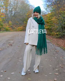 شال بافت پاییزه-زمستانه کد 20013