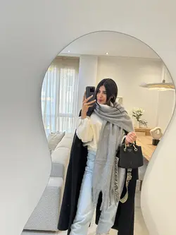 شال بافت پاییزه-زمستانه کد 20011