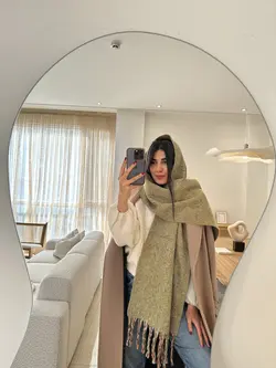 شال پاییزه-زمستانه کد 20306