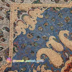 رومیزی ترمه سرمه دوزی