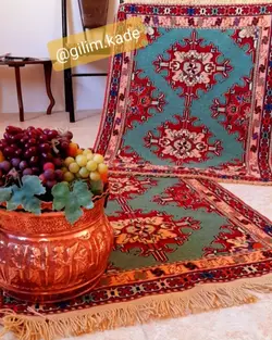 گلیم ورنی طرح افشاری (۸۰×۱۰۰)