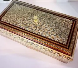 جعبه کارد و چنگال خاتم