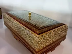 جعبه کارد و چنگال خاتم
