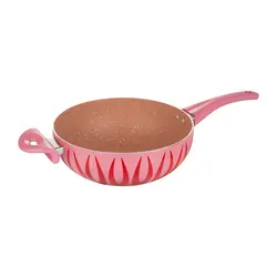 تابه وک عروس مدل فانتزی طرح آتشین سایز 28