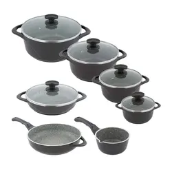 سرویس پخت و پز 12 پارچه عروس مدل ویکتوریا کد 117