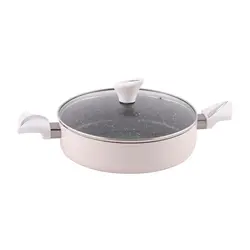 تابه هرا مدل سفید کهکشانی کد 114 سایز 30