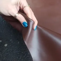 چرم گاوی قهوه ای ساده - چرماویز