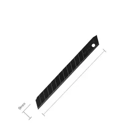 تیغ کاتر الفا کوچک - فولاد مشکی - چرمآویز